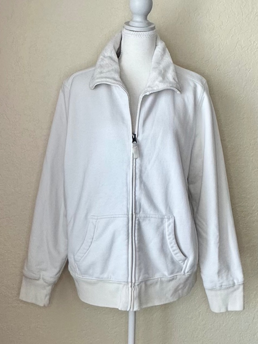 LL Bean Super Soft Fully Lined Full Zip Jacket, Size XL